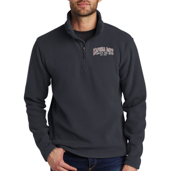 Port Authority® Value Fleece 1/4-Zip Pullover - Embroidered Logo Thumbnail