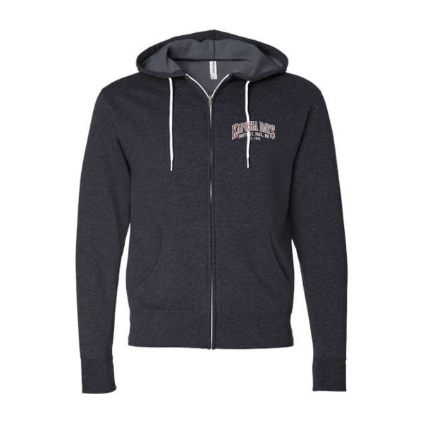 Independent Trading Co. Unisex Lightweight Full-Zip Hooded Sweatshirt  - Embroidered Logo Thumbnail